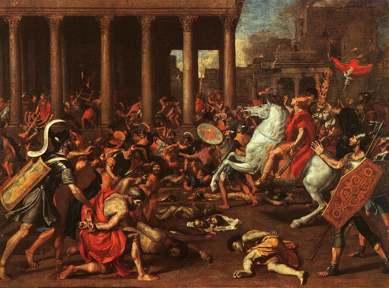 Nicolas Poussin The Conquest of Jerusalem